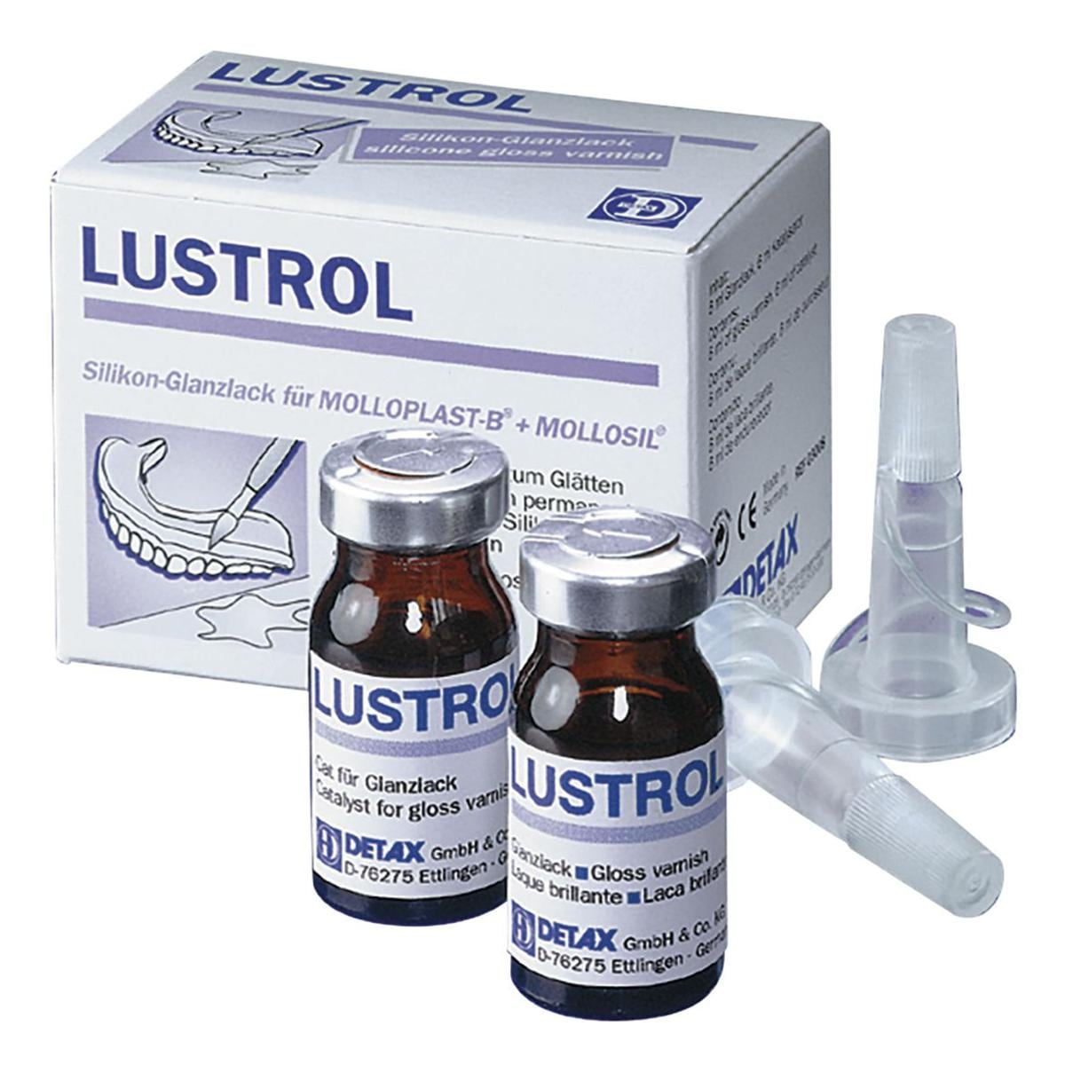 Lustrol Silicone Based Gloss Varnish 6ml 2pk