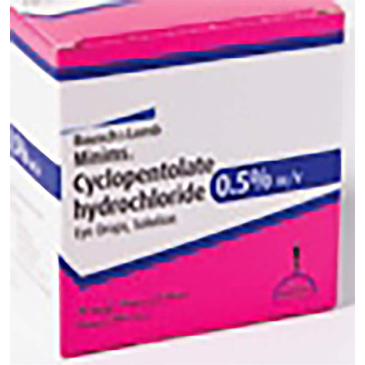 Minims Cyclopentolate 0.5% Single Dose 20pk