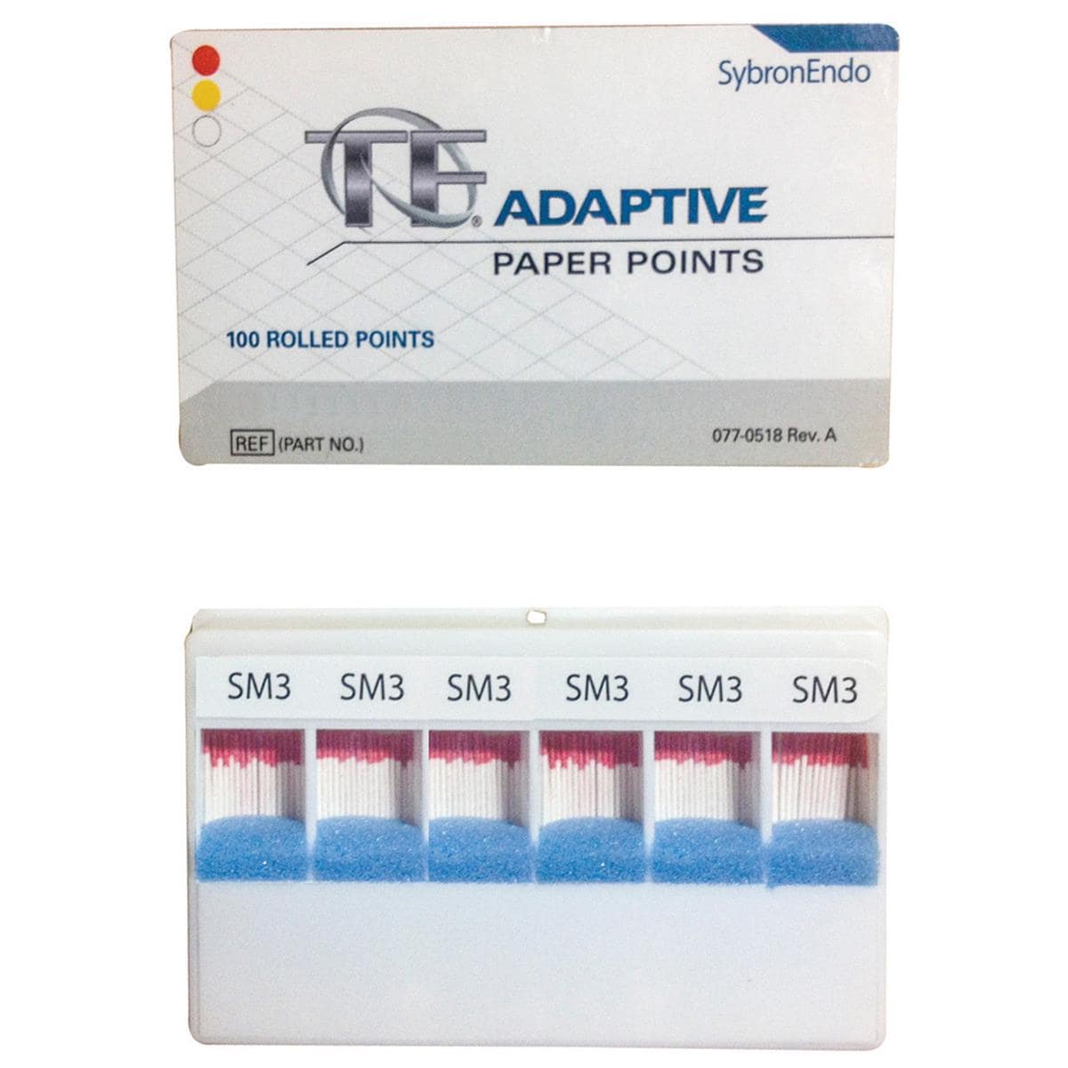 TF Adaptive Paper Points Small Red SM3 100pk