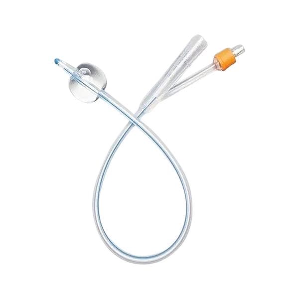 Aquaflate Silicone 2-Way Foley Catheter 12CH 5pk