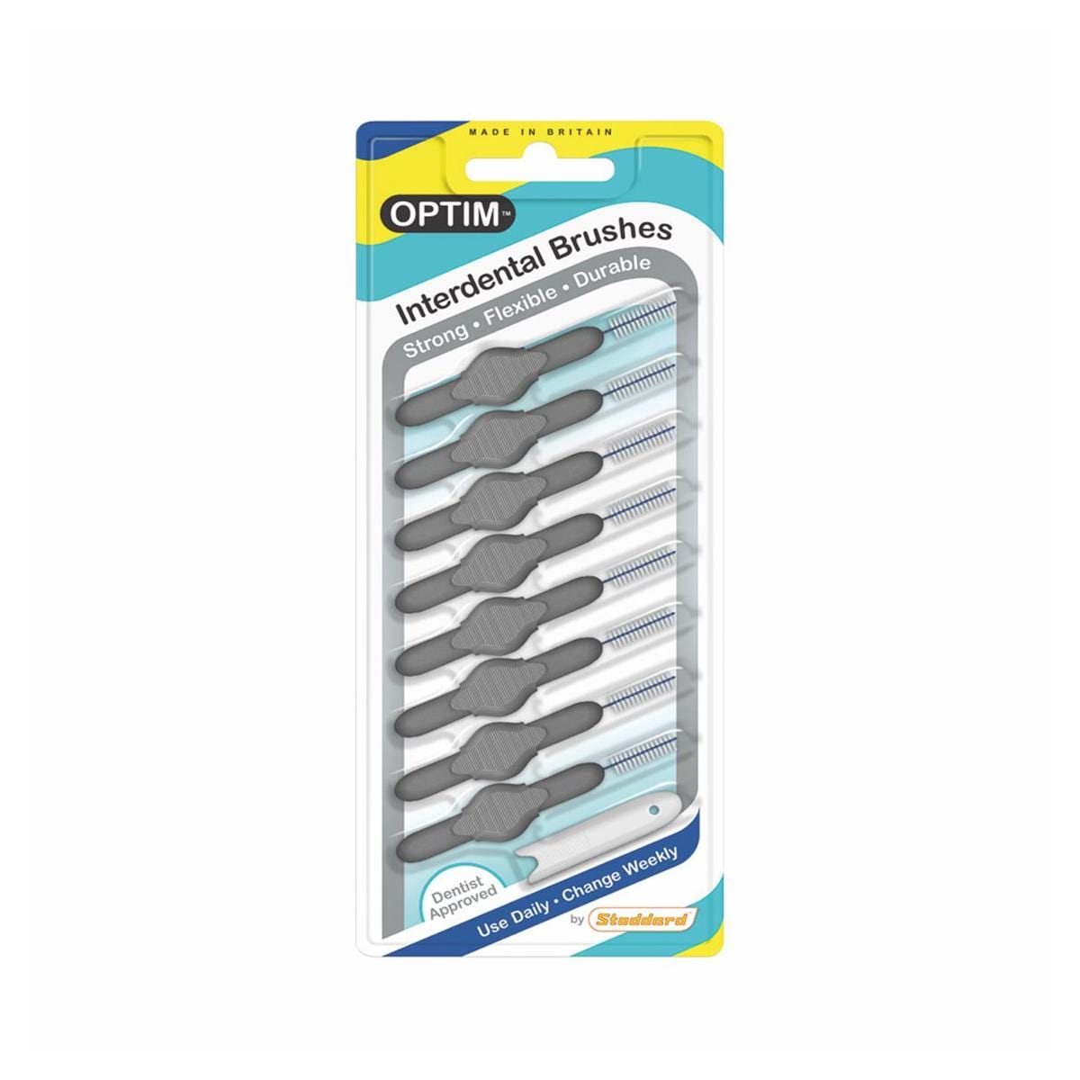 ICON OPTIM Interdental Brushes Grey XL 10x8pk