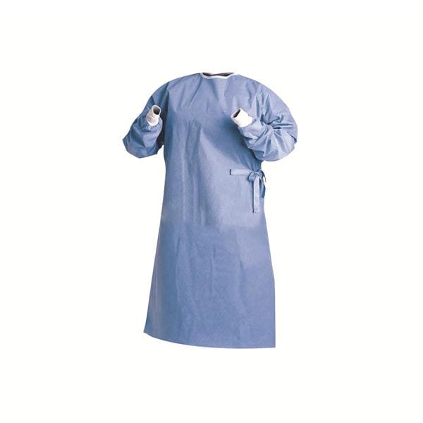 HS Surgical Gown Sterile Blue Large