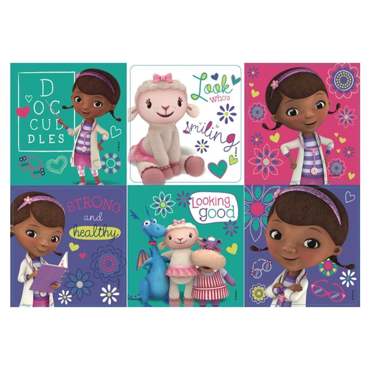 Stickers Doc McStuffins 100pk