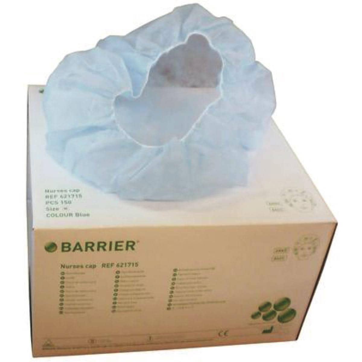 Barrier Nurses Cap Blue 120pk