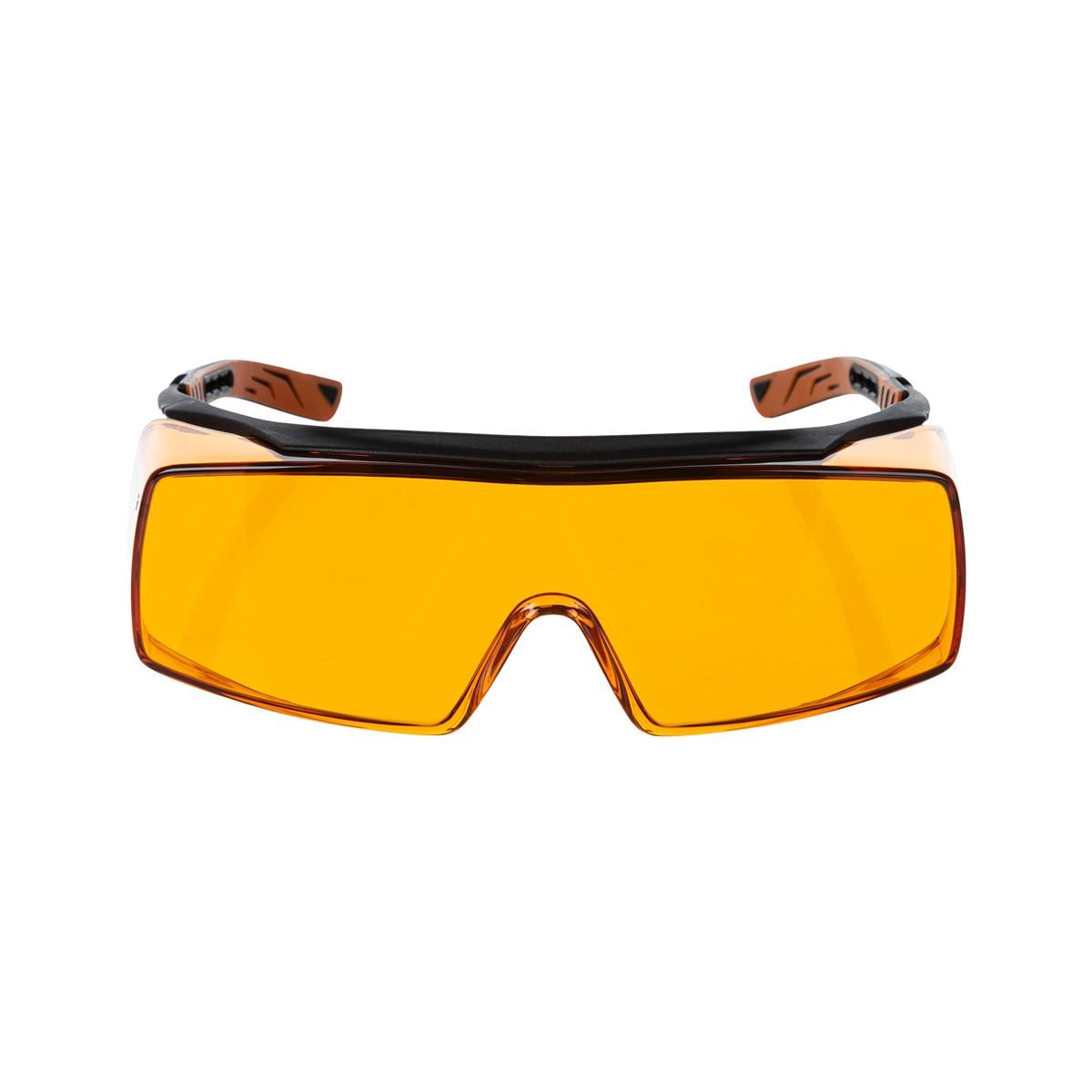UltraTect Protect Eyewear Black Frame Orange Lens
