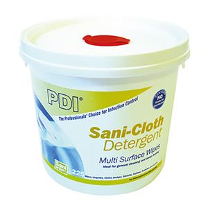 PDI Sani-cloth Detergent Wipes Bucket 225pk