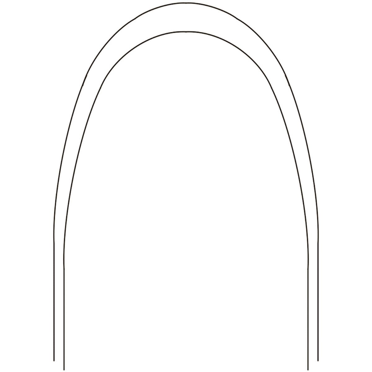 Archwire Bio-Kinetix Oval Arch Form III Shape 014 Lower 10pk