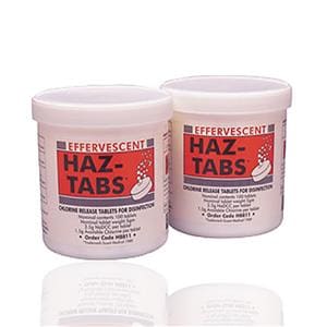 Effervescent Haz-Tab Tablets 2.5g 100pk