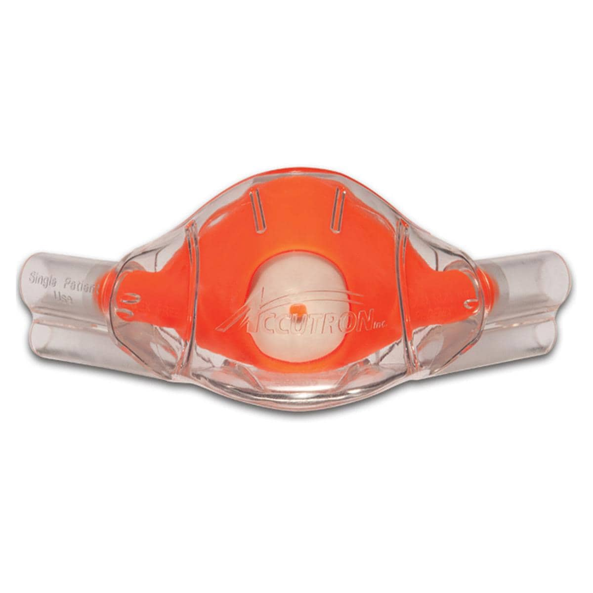 Clear View Nasal Hood Adult Orange 12pk