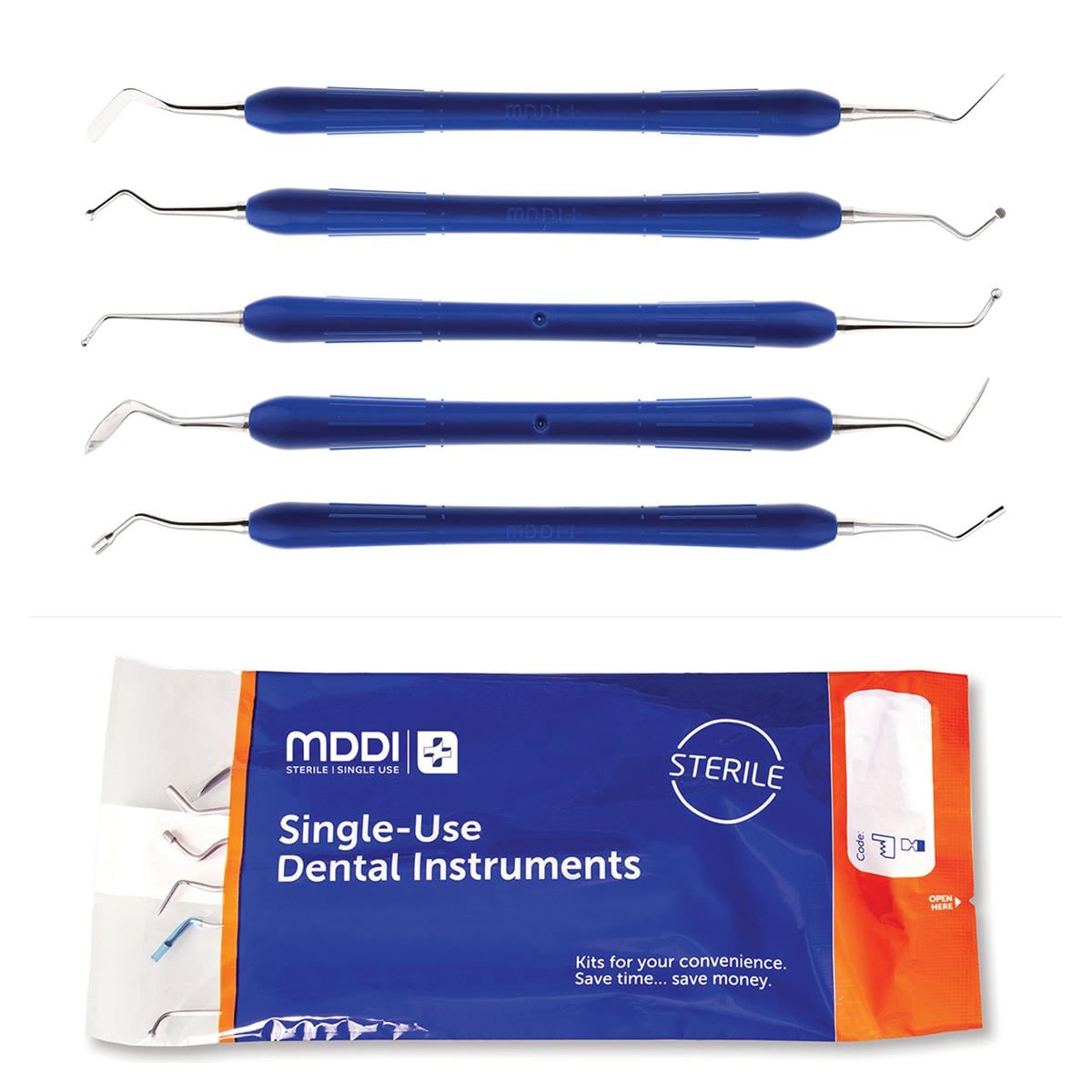 Restorative Inst Kit 5-Piece Sterile SU 60pk