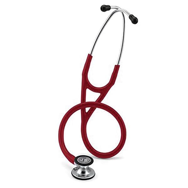 Littmann Cardiology IV Stethoscope Mirror Chestpiece/Burgundy Tube