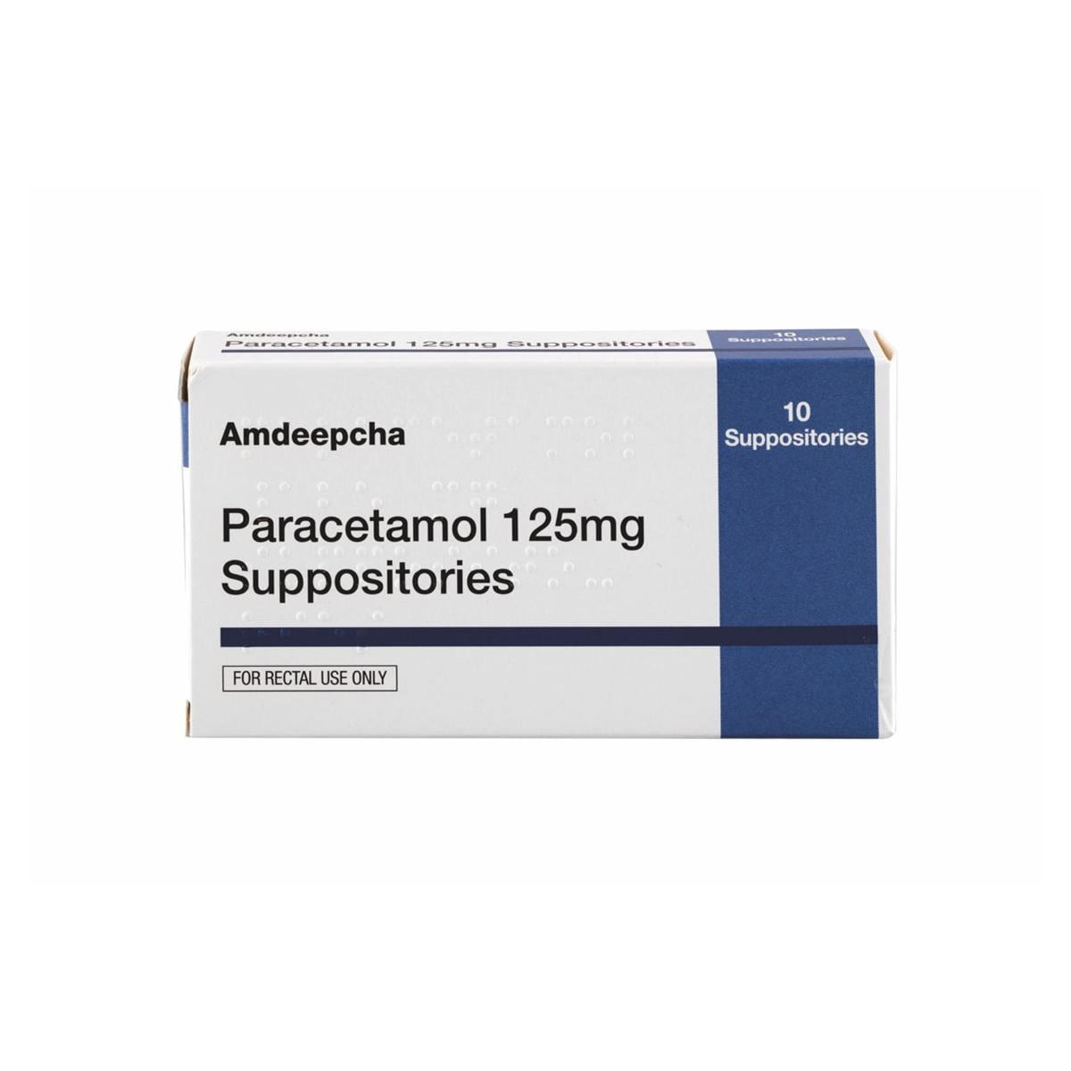 Paracetamol Suppositories 125mg