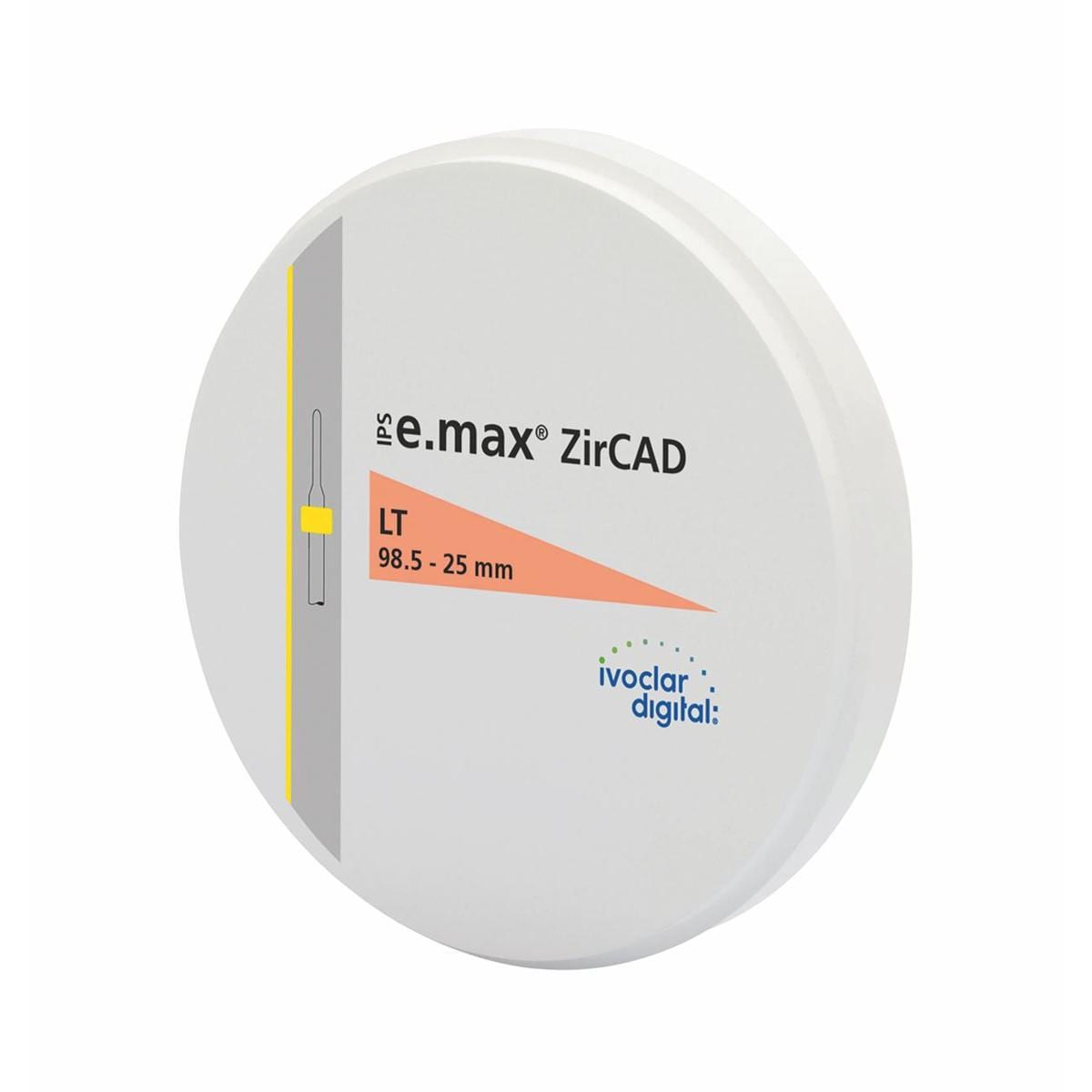 IPS e.max ZirCAD LT A1 98.5x25mm