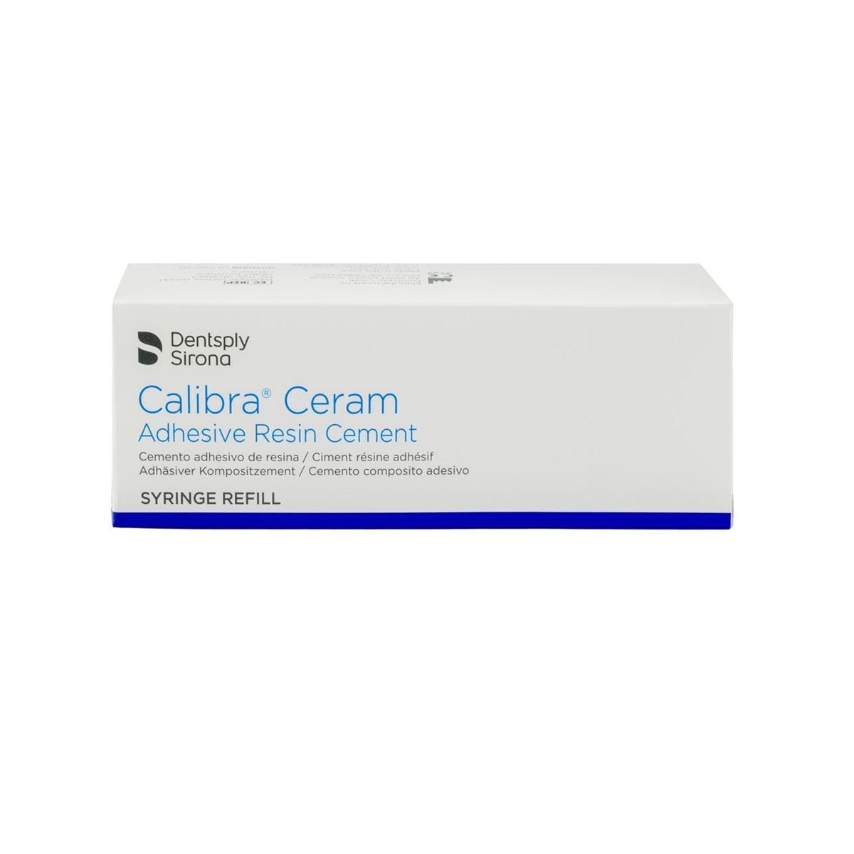 Calibra Ceram Automix Syringe 4.5g Bleach