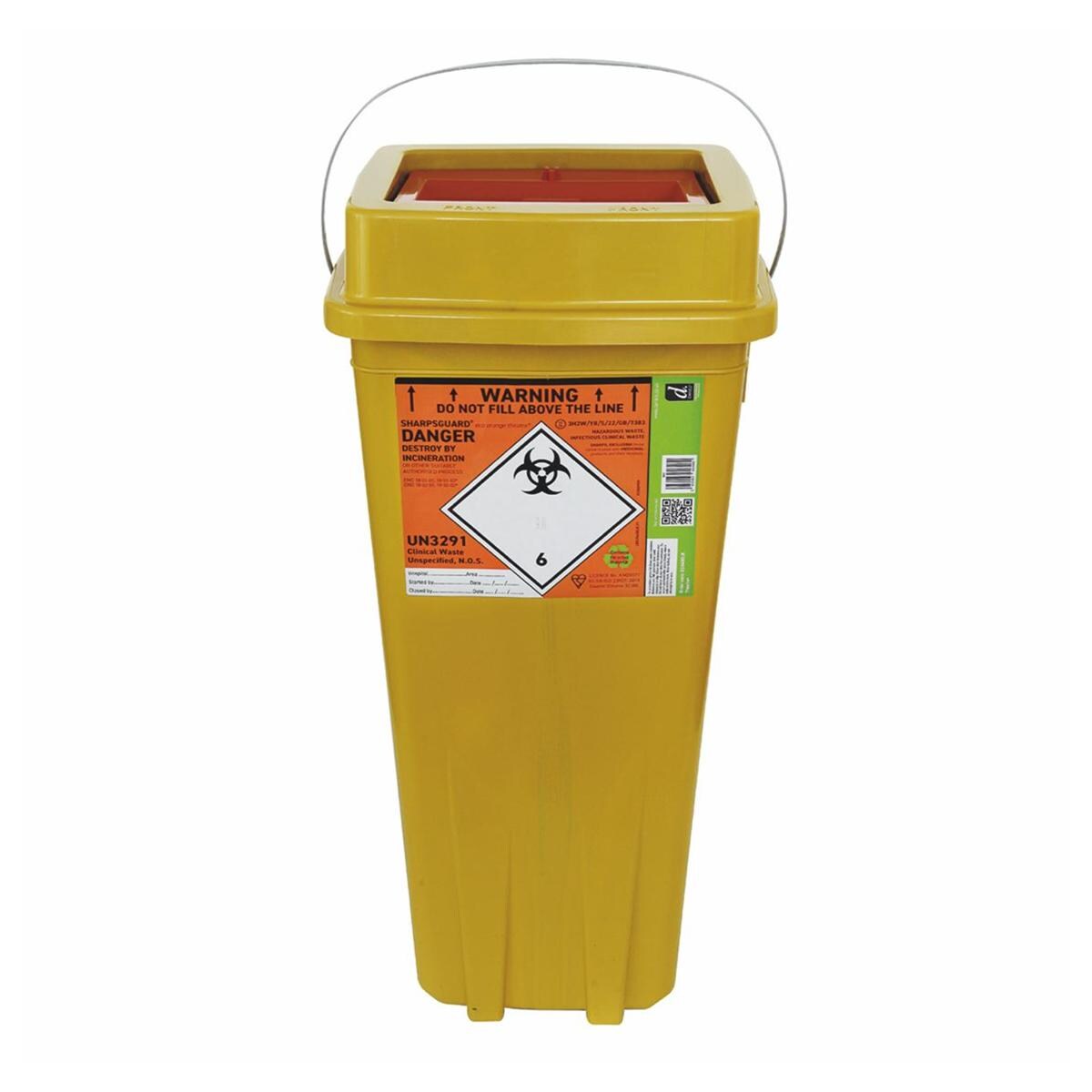 Sharpsguard Orange Theatre+ 32L 4pk