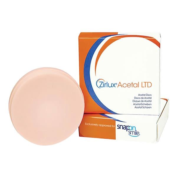 Zirlux Acetal 98 x 20mm Disc Pink