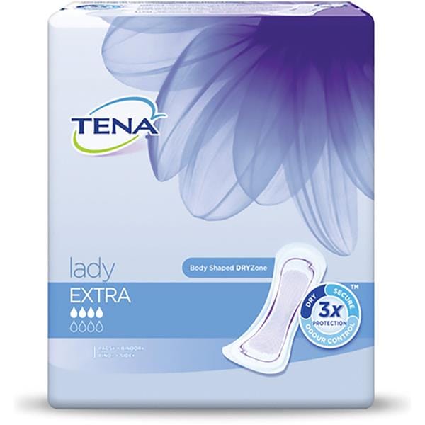 TENA Lady Extra Sanitary Towels 10pk