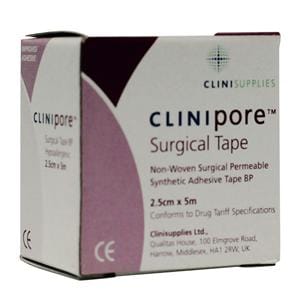 Clinipore Surgical Tape 2.5cm x 5m