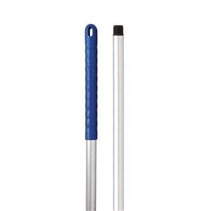 Mop Handle with Grip Blue