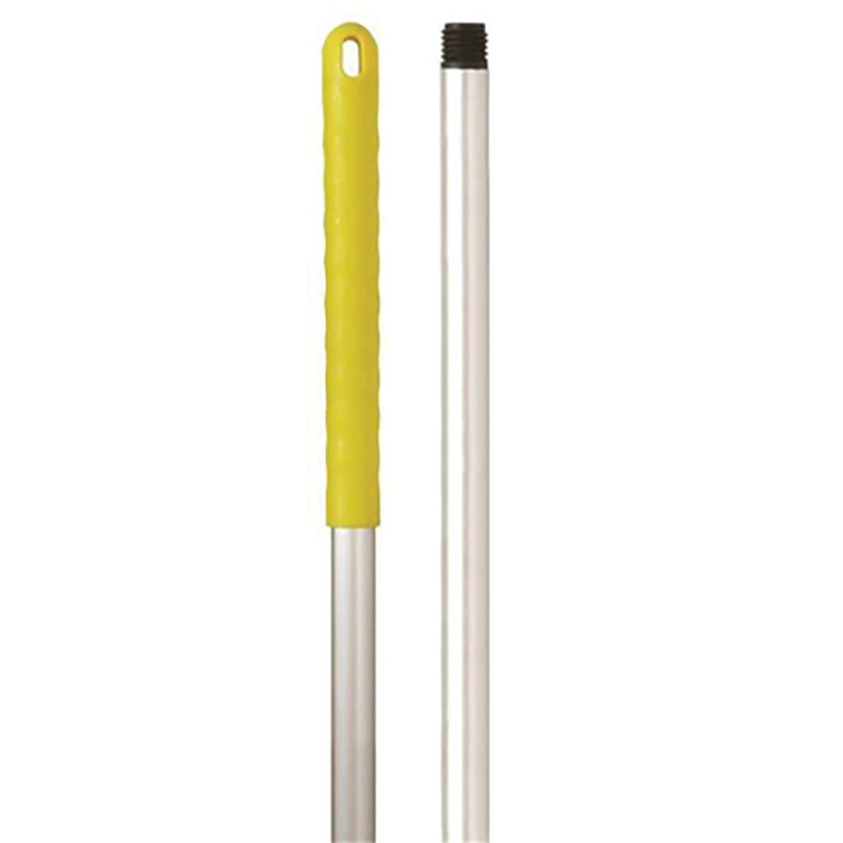 Mop Handle with Grip Yellow