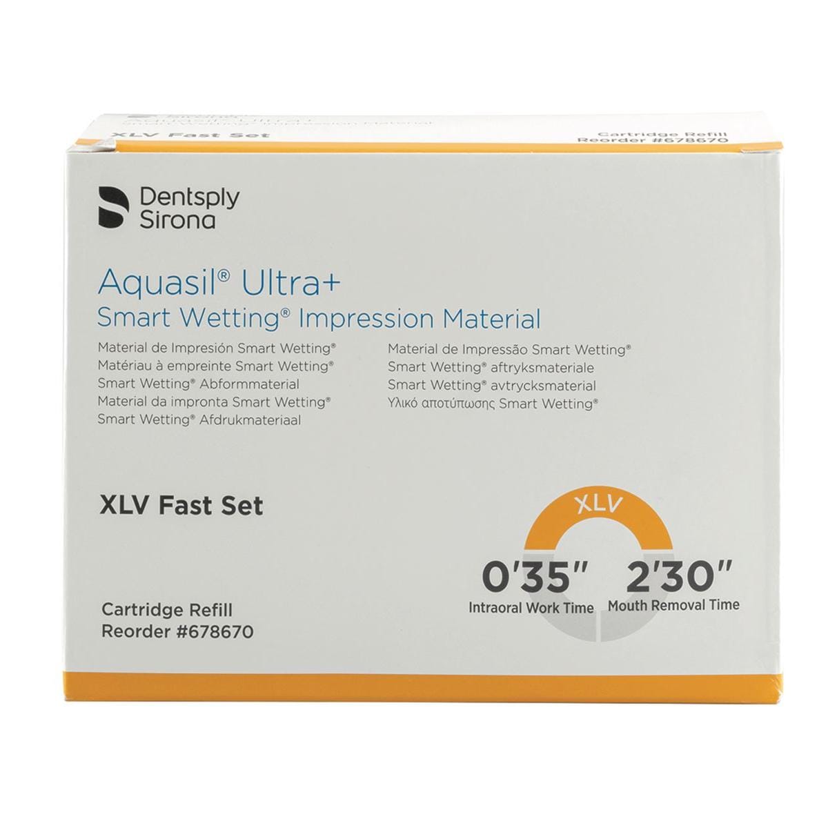 Aquasil Ultra+ LV Fast Set 50ml 4pk - Henry Schein Dental