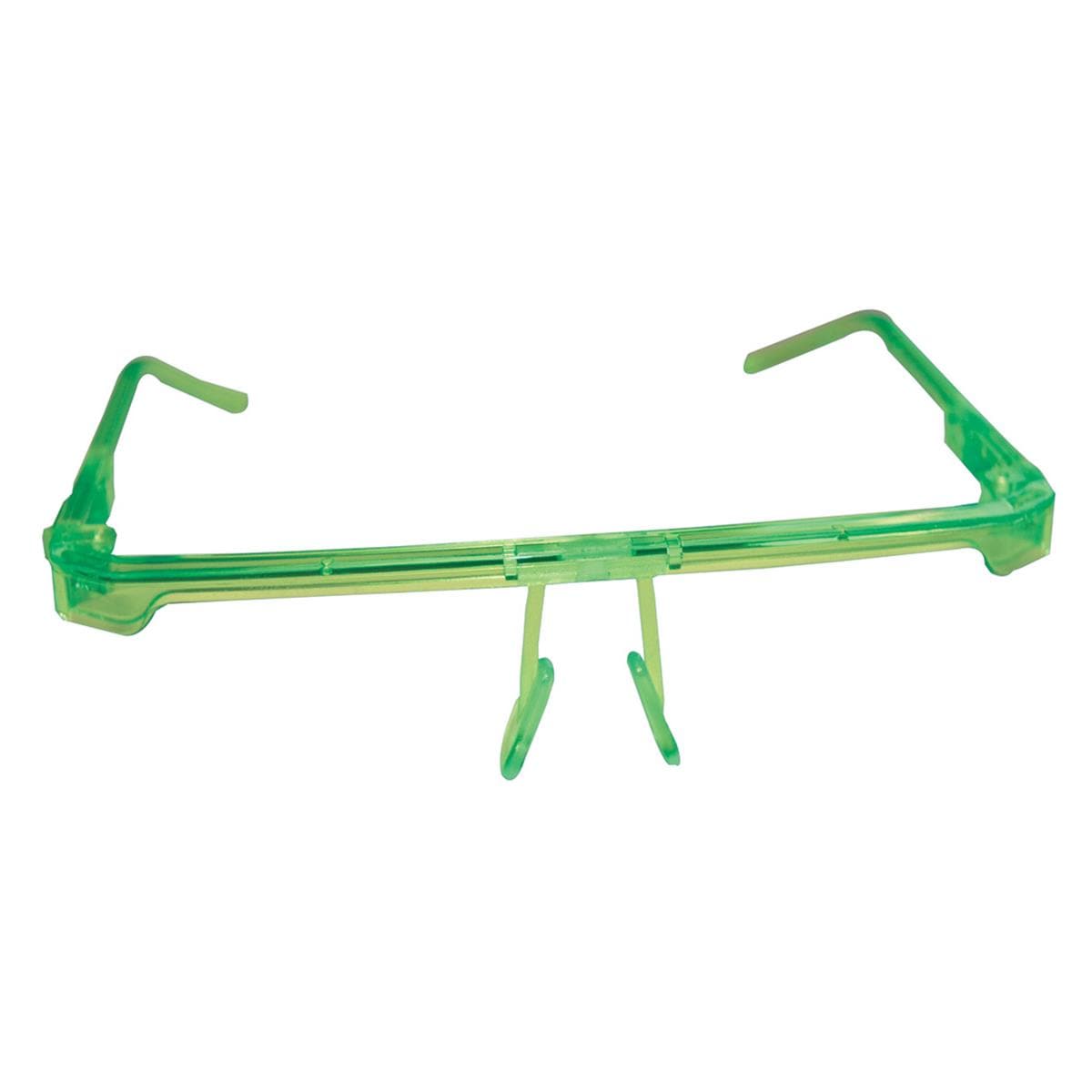 DEHP Face Shield Visor Frame Green + 6 Visors