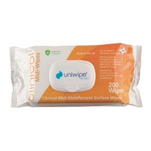 Uniwipe Clinical Disinfectant Surface Wipes 200pk