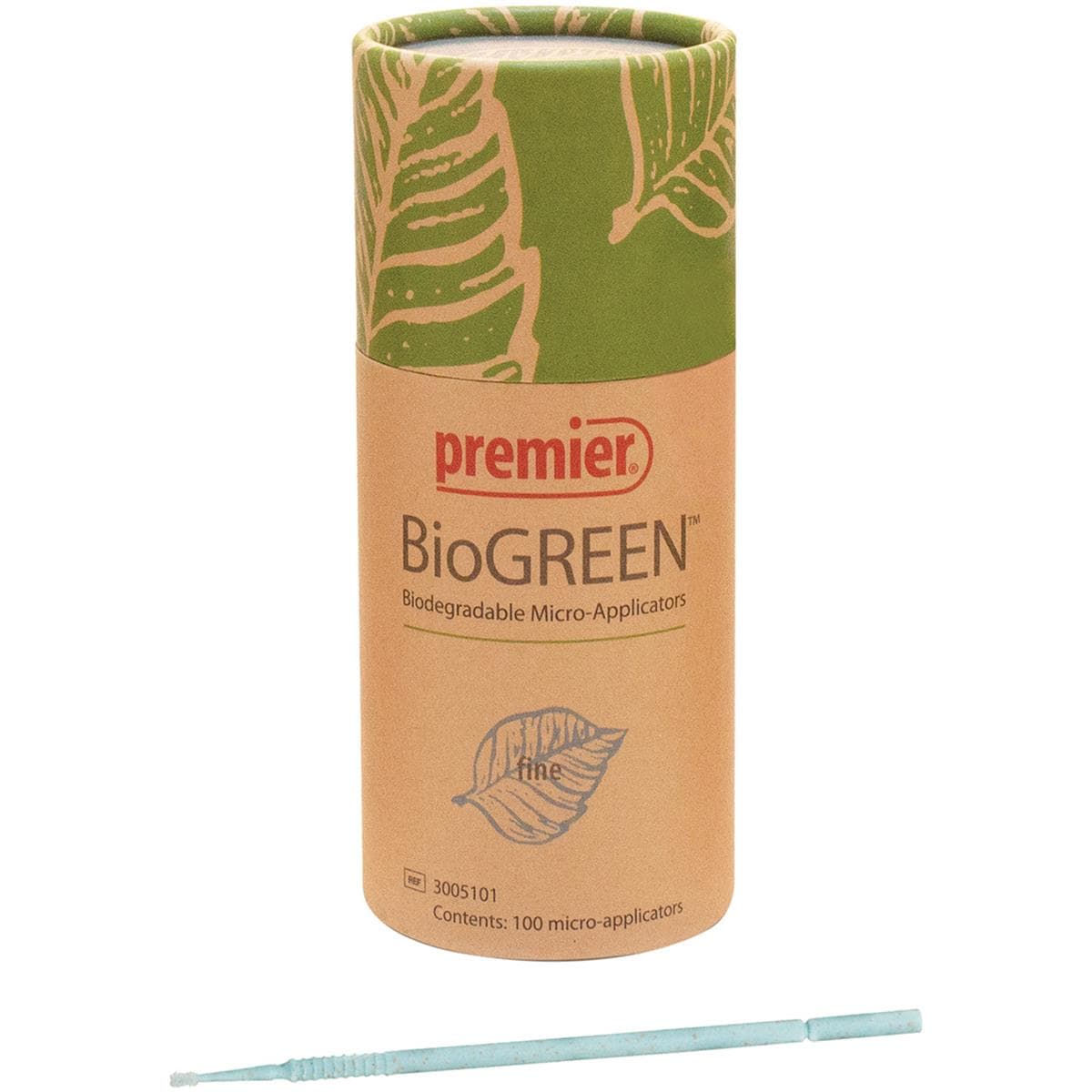 BioGREEN Biodegradable Micro App Fine Blue 100pk