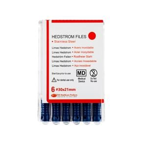 DEHP Hedstrom File 21mm Size 30 6pk