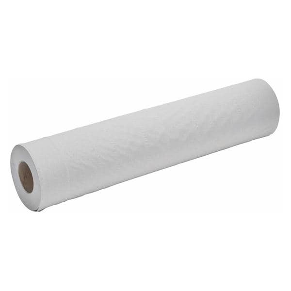 Essentials Couch Roll 40m x 500mm White 2-ply 9pk