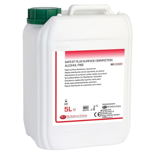 DEHP Safe-ST Plus Surface Disinfinfectant Alcohol-Free 5L