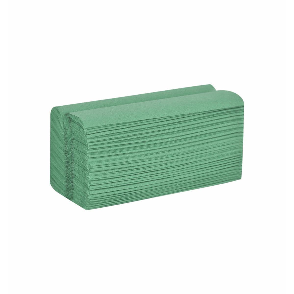 C-Fold Towel 1-Ply Recycled Green 24.8 x 21.7mm 2400pk