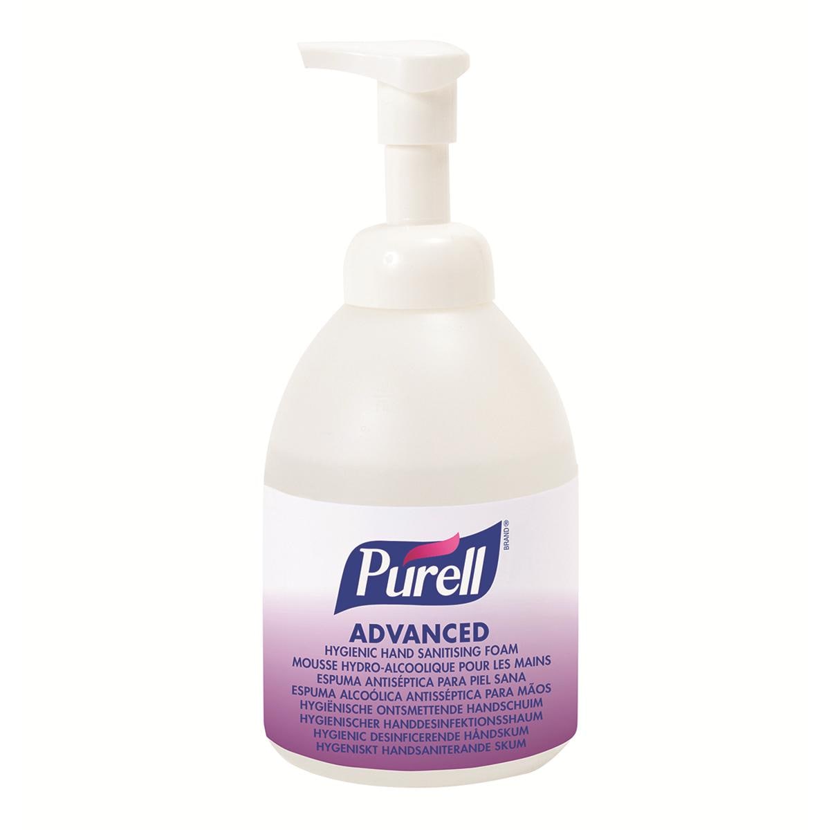 Purell Adv Hyg Hand Sanitising Foam 535ml Pump