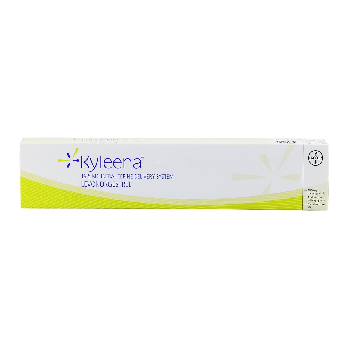 Kyleena Intrauterine System 19.5mg Levonorgestrel