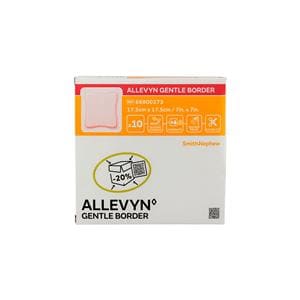 Allevyn Gentle Border Dressing 17.5 x 17.5cm 10pk